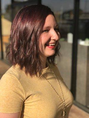 Wine red by Crystal!