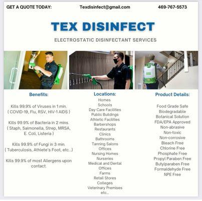 Tex Disinfect