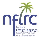 Visit our website at http://nflrc.hawaii.edu