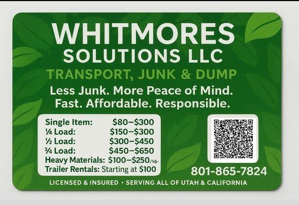 Whitmore Solutions