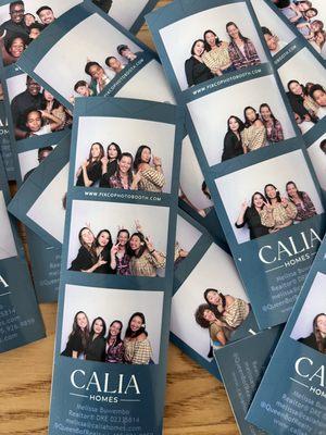 Team Calia at my launch party