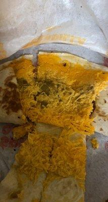 Employees are so lazy all you have to do it let it melt disgusting