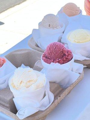 Mexican ice cream, Saturdays and Sundays from 1, different healers every week