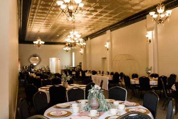 Inside Central Event Center