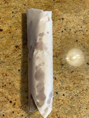 The anticipation for my cheesesteak was unmistakable... inside was perfection!!