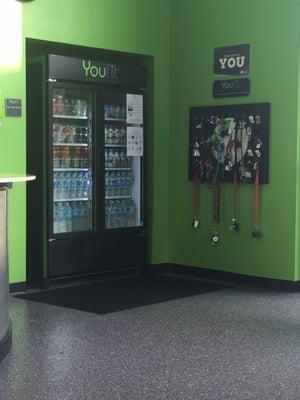 They sell drinks and have a place for your keys!