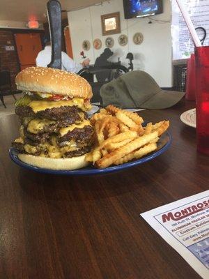 American revolution burger.