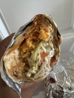 Chicken Burrito