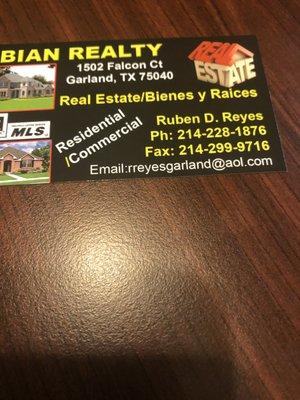Ruben D Reyes - Ultra Real Estate Services