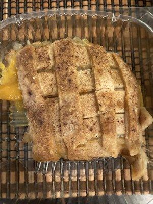 Peach cobbler