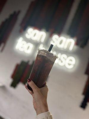 Please check out Rose Oolong brew tea with purple cloud foam Excellent drink and super nice staffs. Highly recommend!!