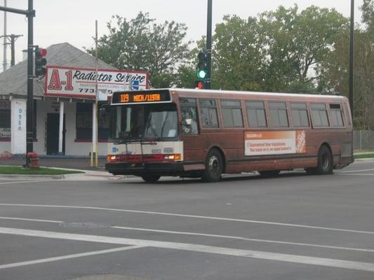 #119 Michigan/119th Bus