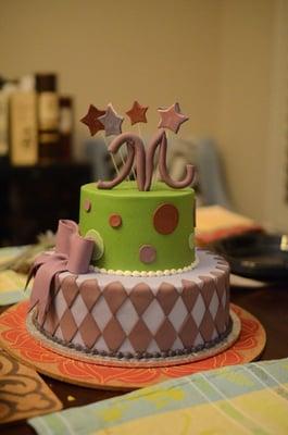 birthday cake from Bella Cibo