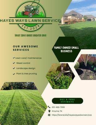 Hayes Ways Lawn Service