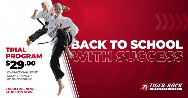 Back to School Season - Tiger-Rock Student-Athlete