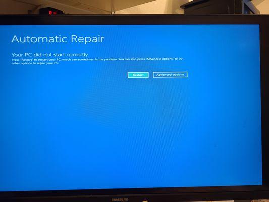 Microsoft was set to repair. The system kept looping. Odell...diagnosed, repaired and gave training.