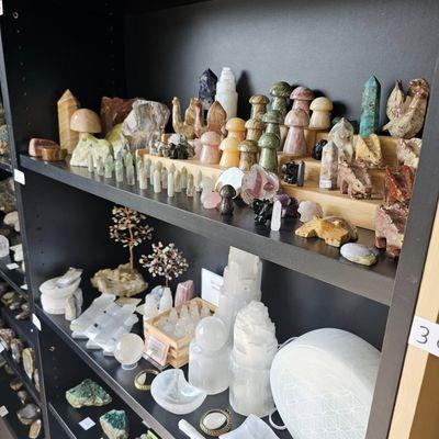 We have Carvings, and Lamps