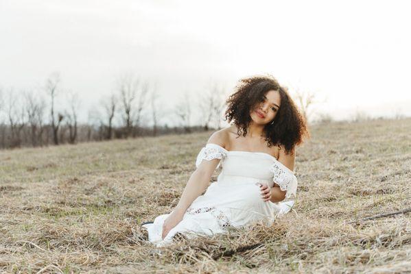 Romantic senior pictures.