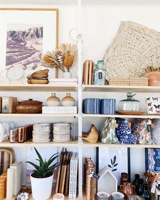 Shop shelfie with a few of our latest finds.
