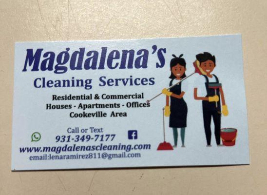 Magdalena’s Cleaning Service