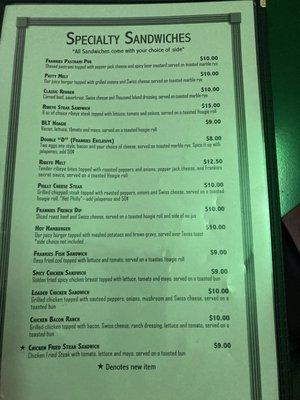 Frankies Bar and Grill