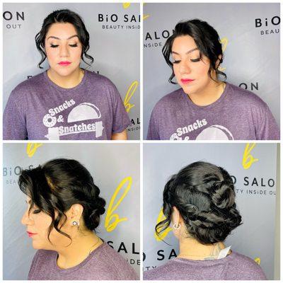 Bridal hair and makeup