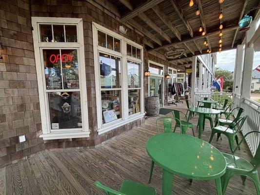 Unique gift shop located on the second deck of Phoenix Shop in downtown Manteo sells quality