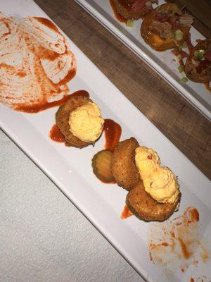 Southern belle deviled eggs