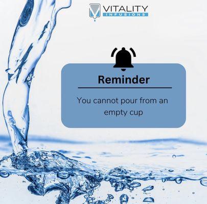 Let us fill your cup