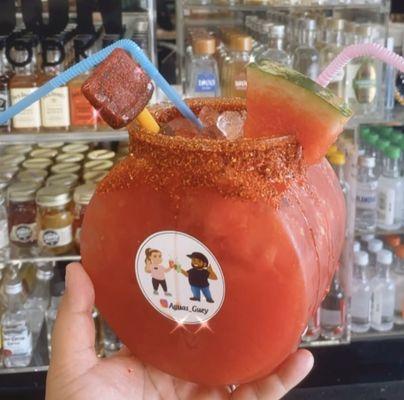 Our Fishbowl with Sandia Agua !