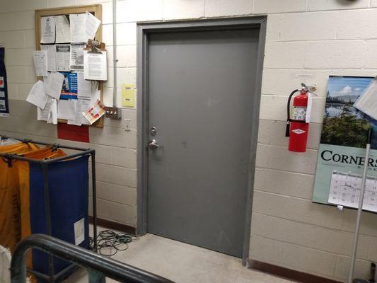 Commercial Steel door installation