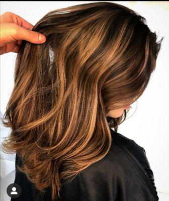 Just color. No bleach. The best way of working