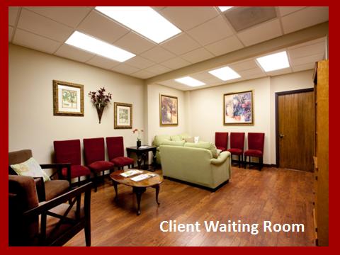 reception area