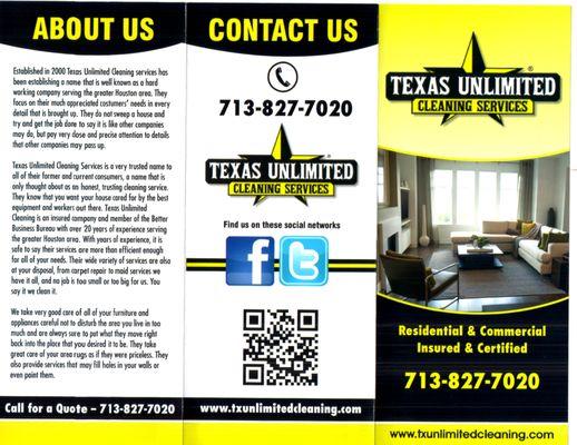 Texas Unlimited Cleaning Services