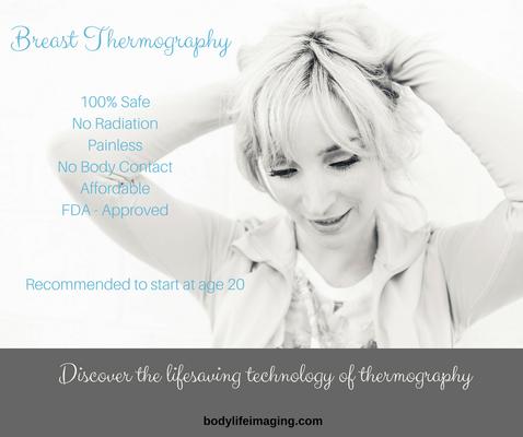 Thermography is non-invasive... no radiation... no body contact.
