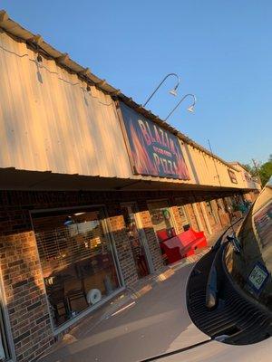 Grabbing some takeout!