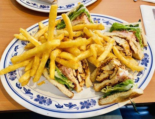 Grilled Chicken Club w/ Bacon