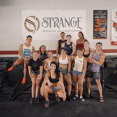 Athlete photos at the end of day 1 of our Olympic Weightlifting seminar.