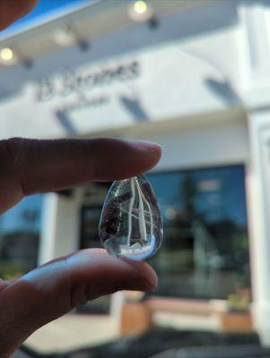 Phantom Quartz Cabochon