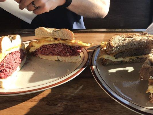 Breakfast sandwiches