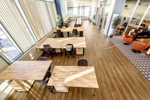 The main workspace of VenturePad