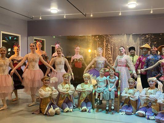 Tea party performance.