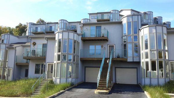 A multi-family building on Lake Michigan we inspected.