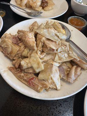 Cold chicken (small portion)