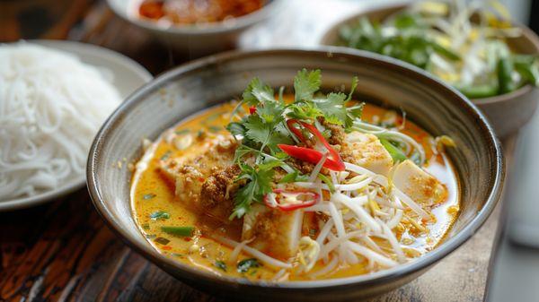 daurade fish coconut milk