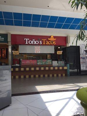 Tono's Tacos In mall food court