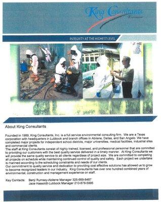 King Consultants Inc