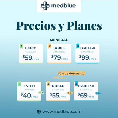 Nuestrs Planes de Salud.. www.medblue.com (305) 800-BLUE