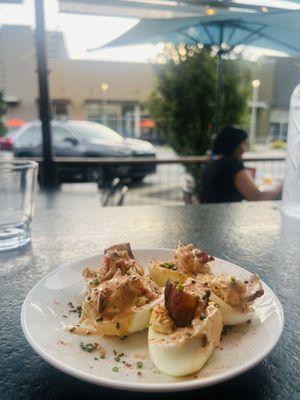 Lobster Deviled Eggs