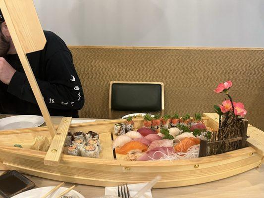 Sushi boat for 2